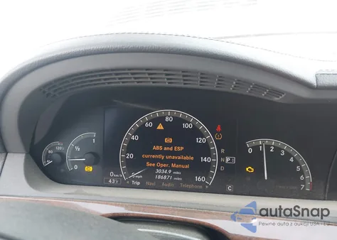 2007 Mercedes-Benz S 550 4Matic из США, поврежденный, VIN WDDNG86X77A133885